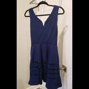 Navy Lace Dress